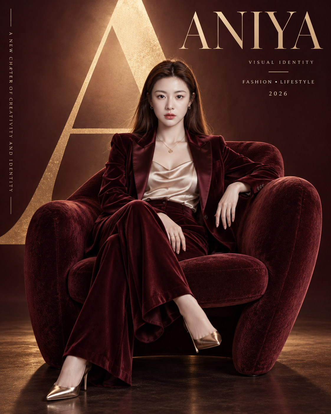High-End Realistic Fashion Magazine Cover Model Prompt