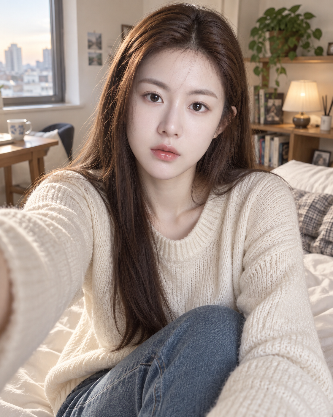超现实照片级真实感成年女性基础模板