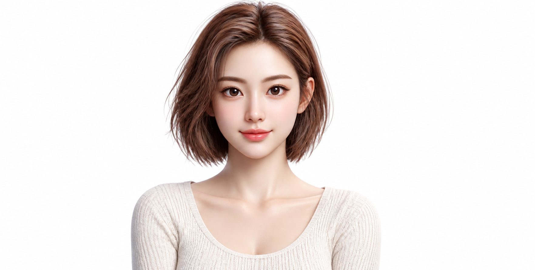 高度にスタイライズされた3Dアニメキャラクターアバター — AI image creation