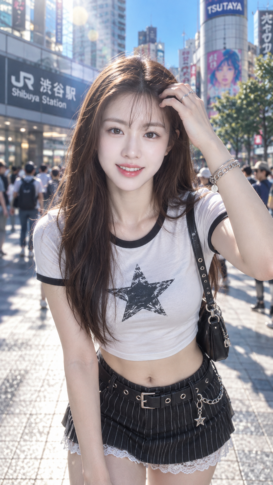 Shibuya Street Y2K Punk Adult Documentary Portrait
