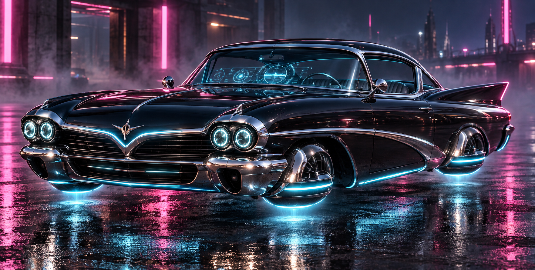 ネオン・ファントム レトロフューチャー・マッスルカー