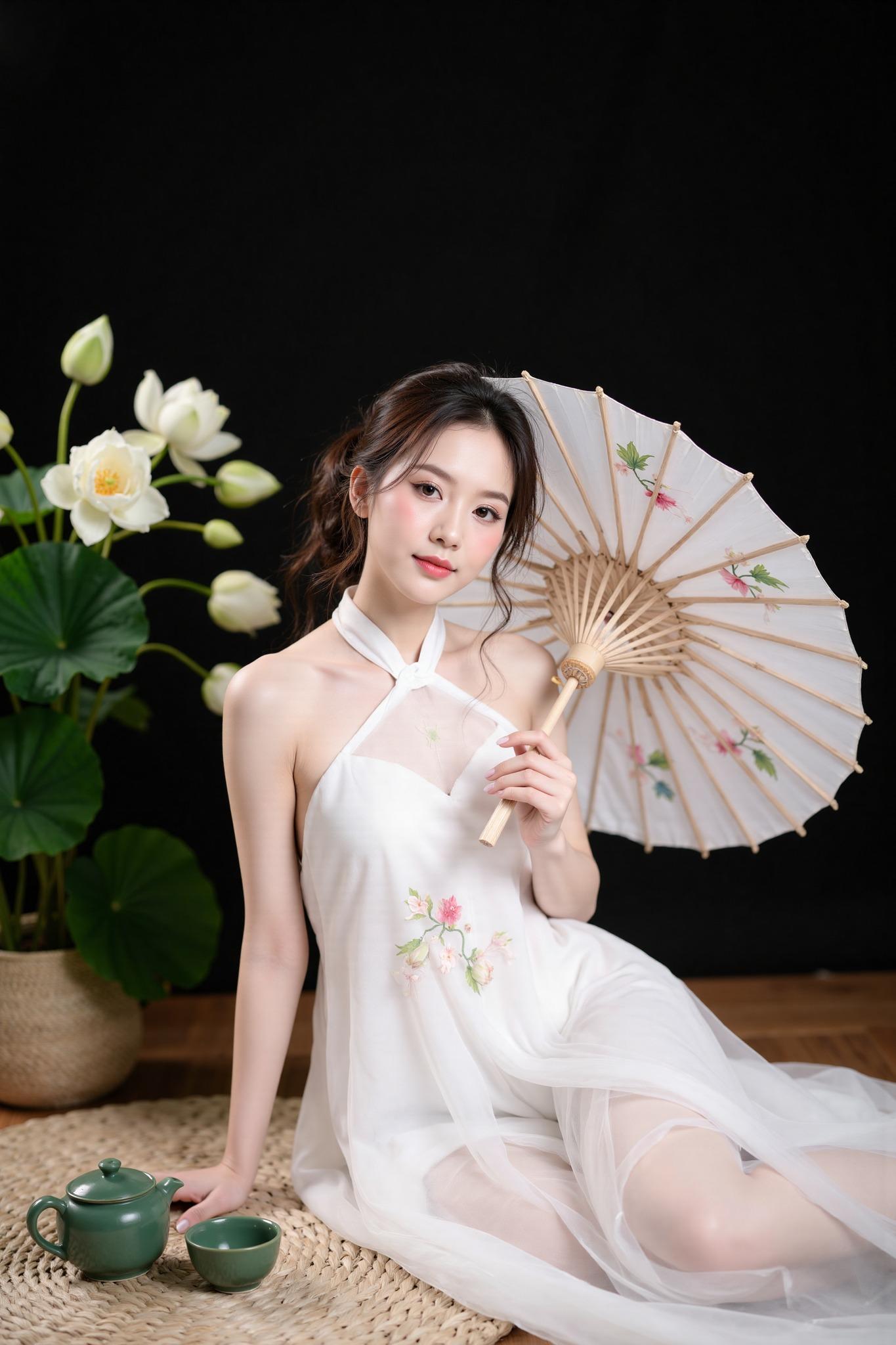 FLUX_BEST CHỤP SEN TRONG NHÀ NỀN ĐEN