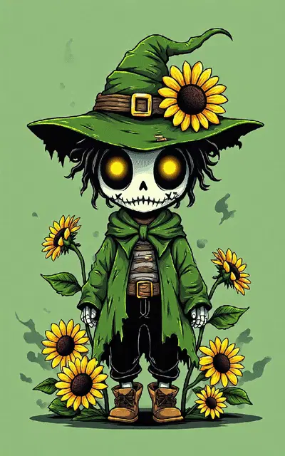 万圣节主题Q版人物