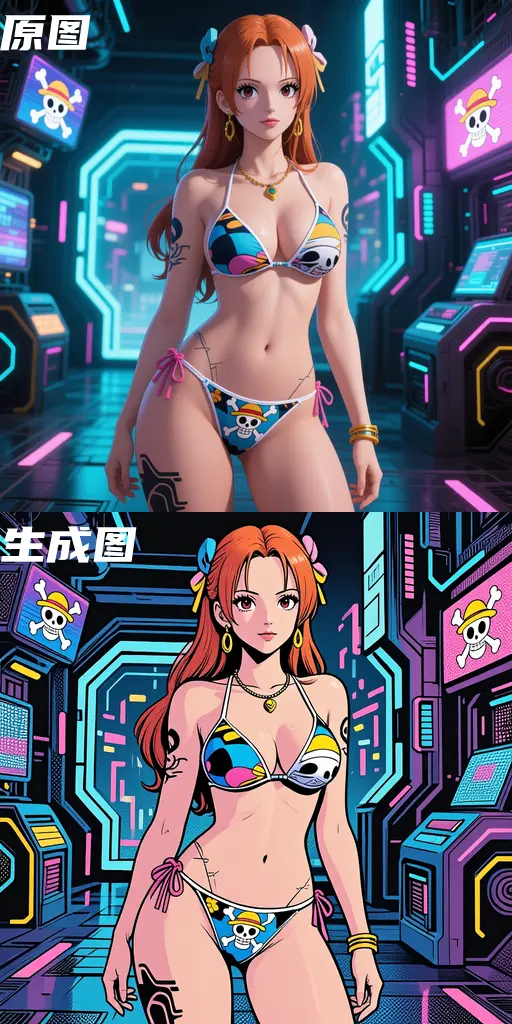 kontext series:retro USA comic+pop art复古美漫+波普艺术