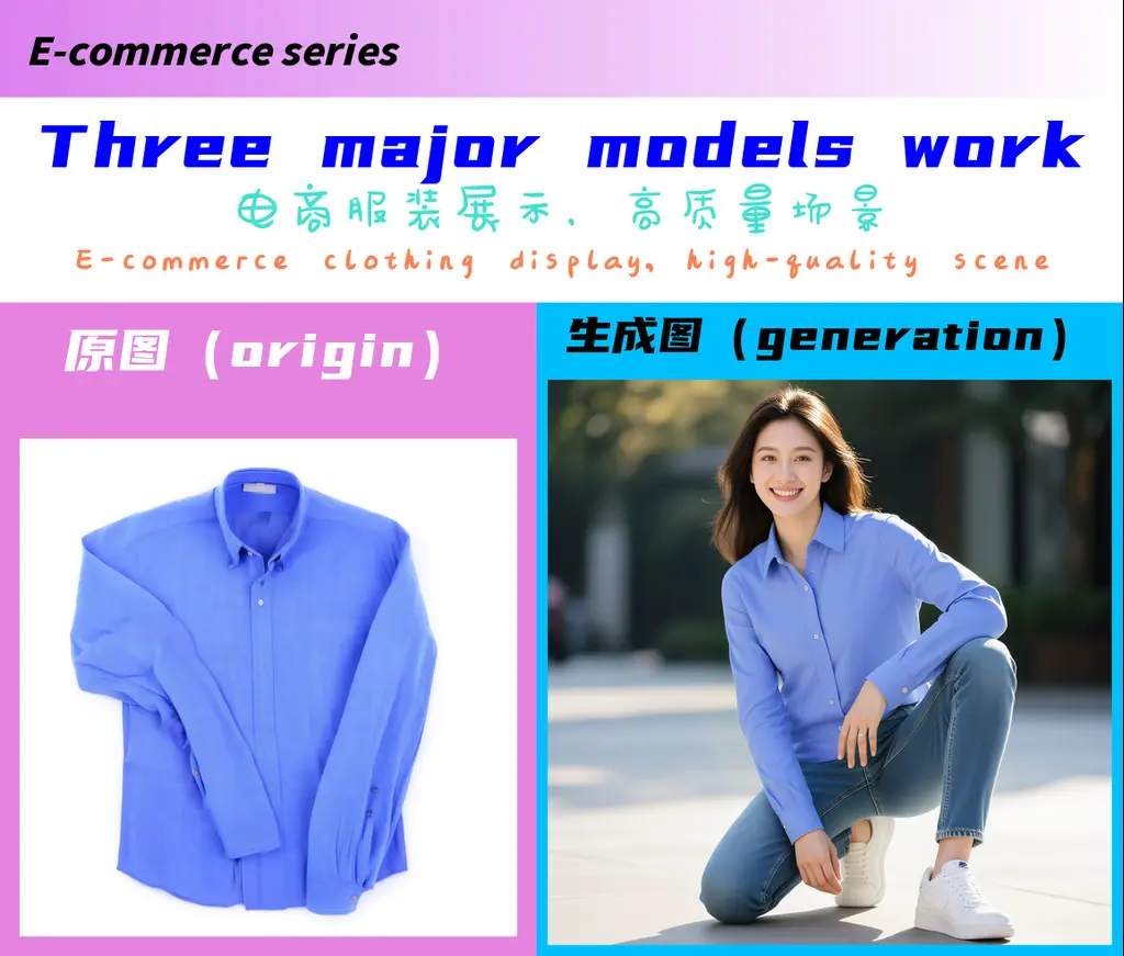 E-commerce series:clothing display 电商服装展示