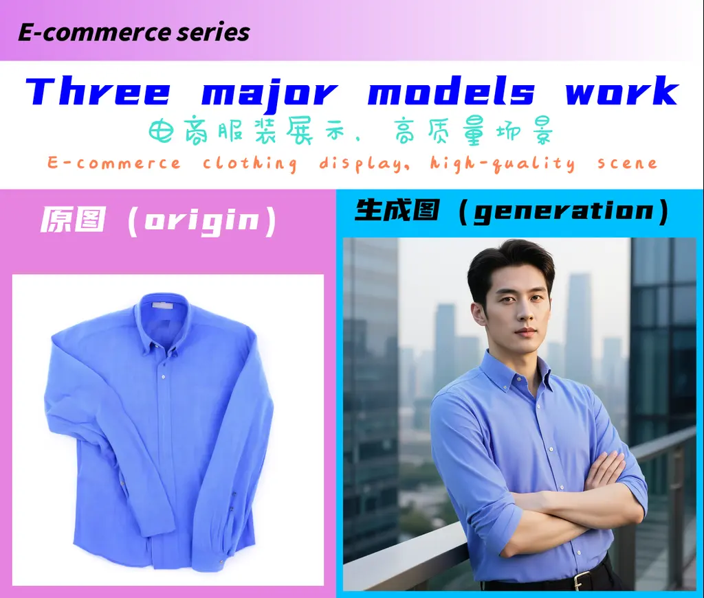 E-commerce series:clothing display 电商服装展示