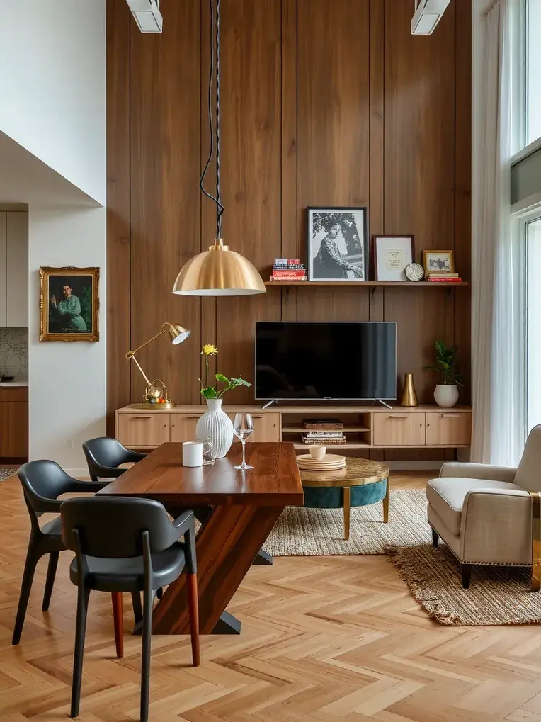 室内设计 装修风格-中古风 餐厅_极致的软装风格