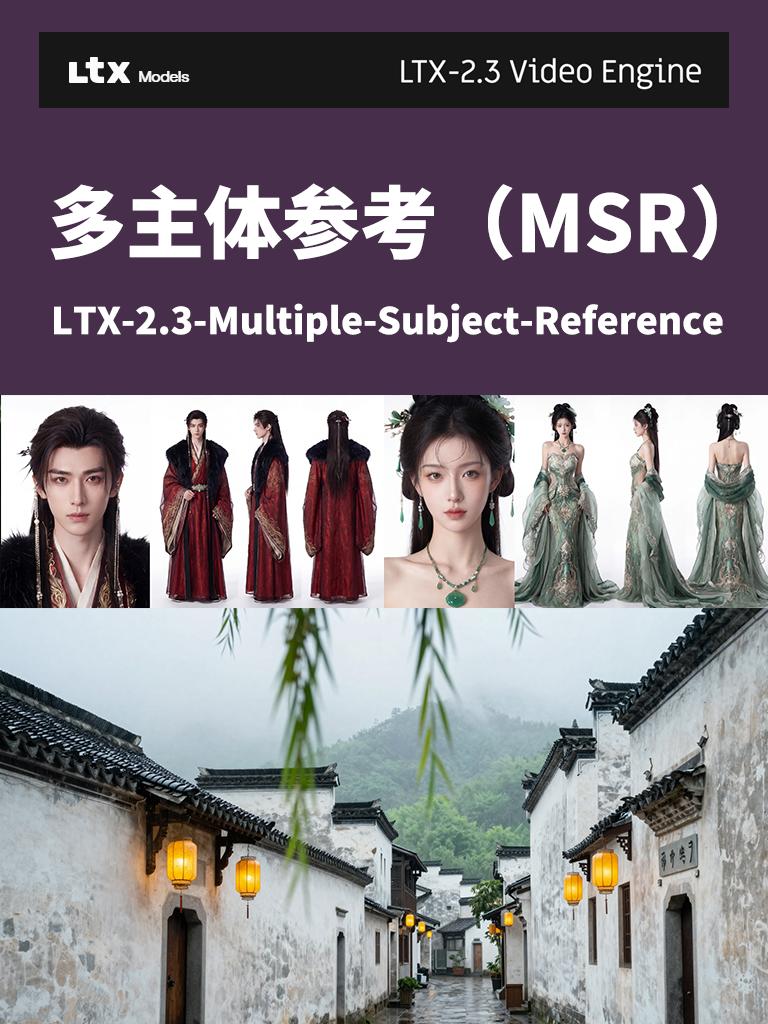 多主体参考 LTX-2.3-Multiple-Subject-Reference