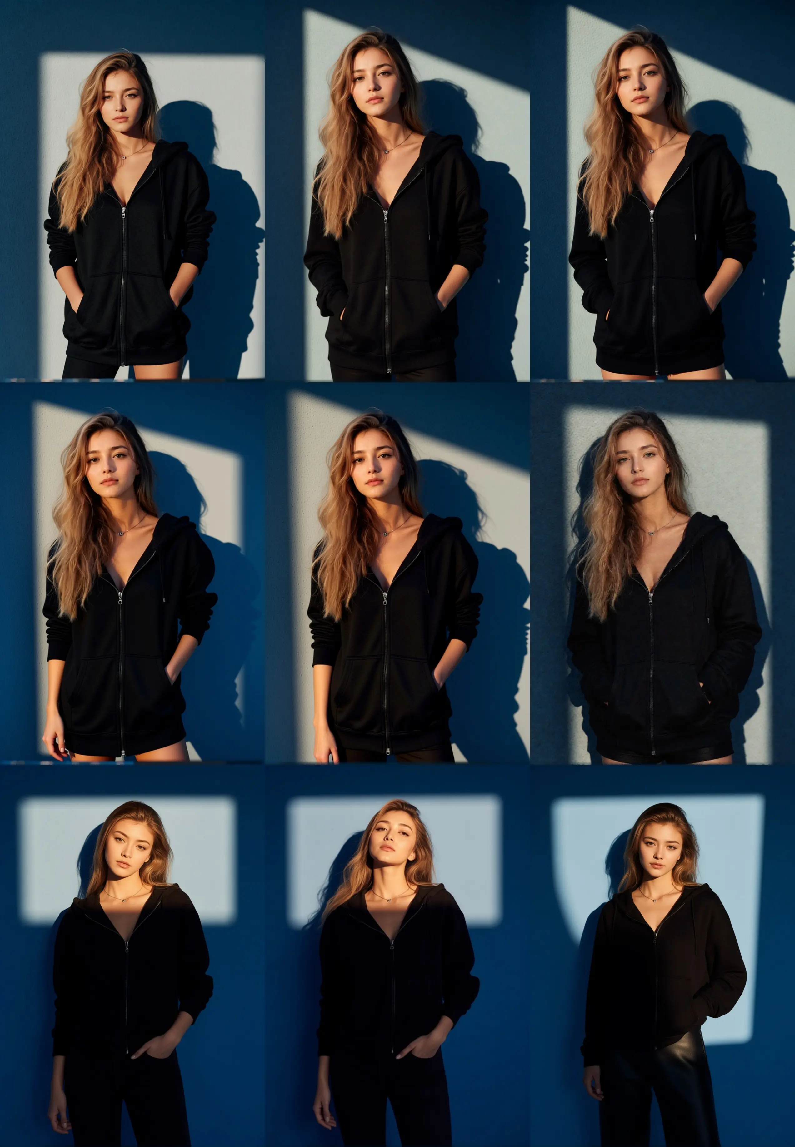 comparison of QWEN+Edit+2509 9 models