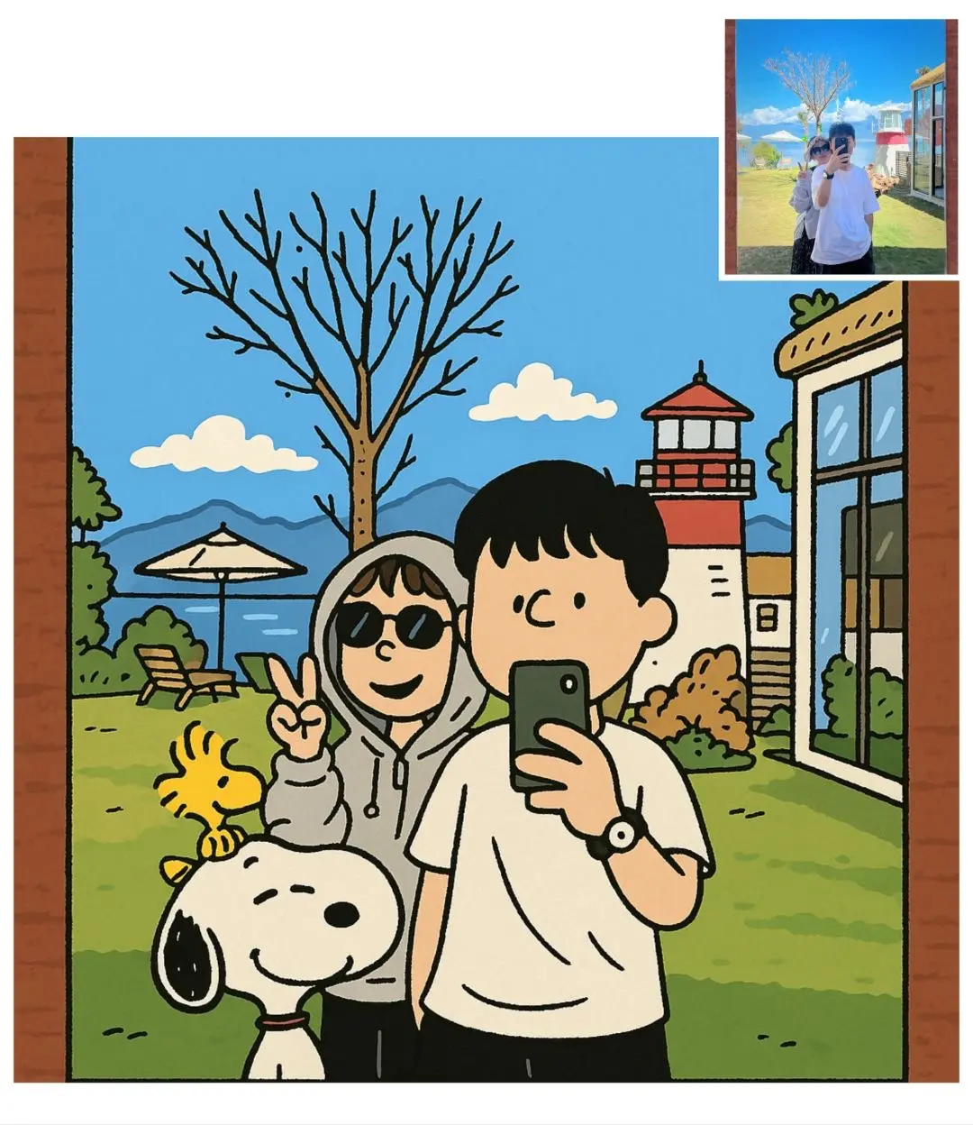 一秒走进Snoopy史努比漫画