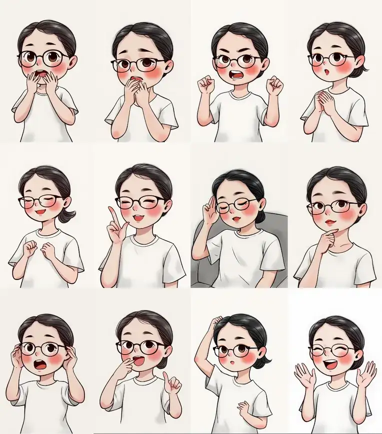 可爱卡通表情包