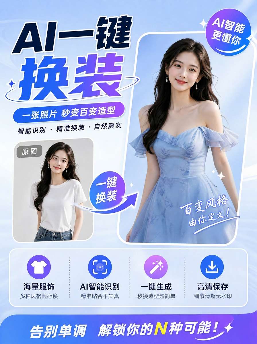 AI一键换装
