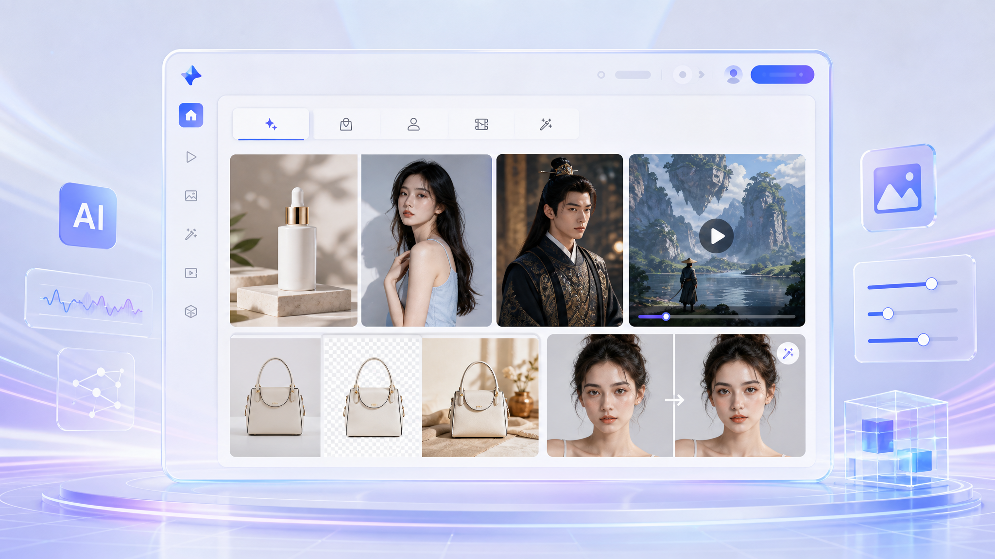 RunningHub AI应用生成图片视频素材教程