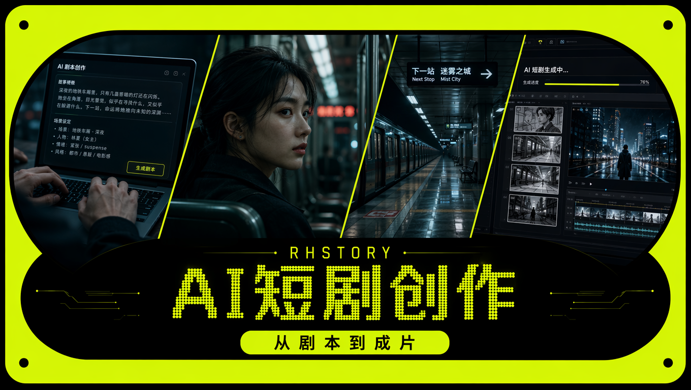 用 RHSTORY 制作 AI 短剧:从故事创意到视频成片