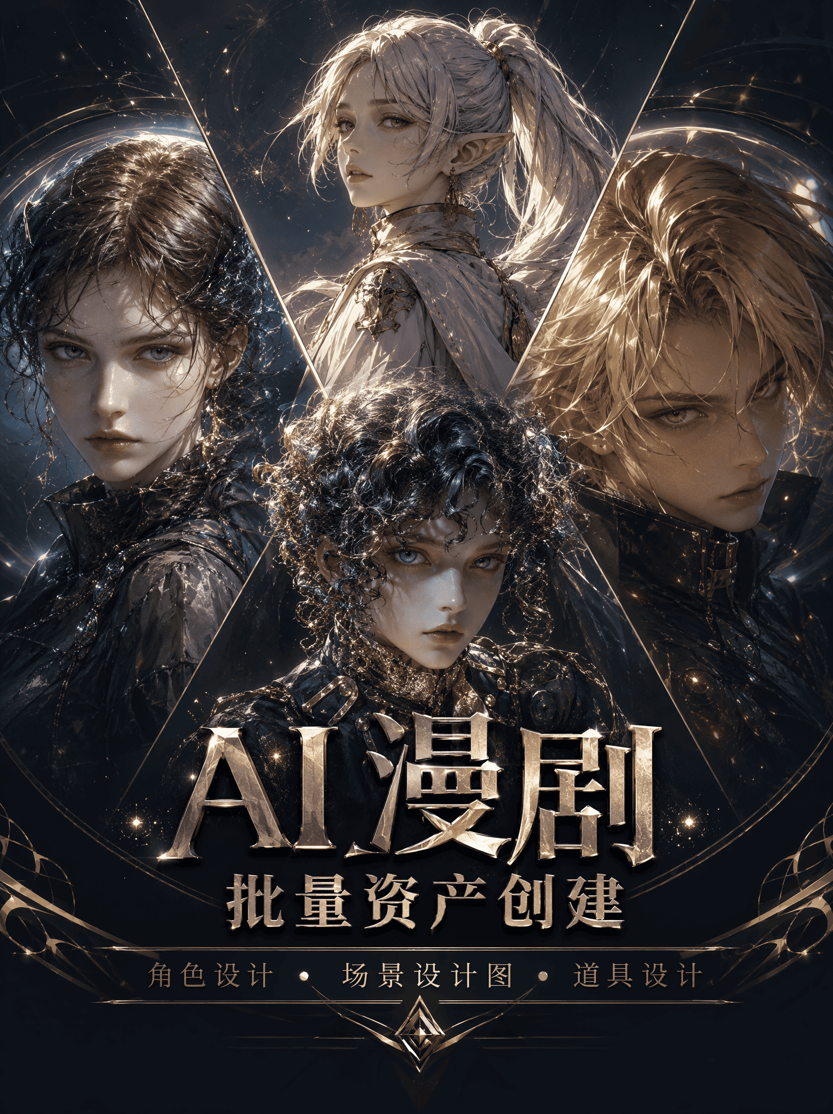 AI漫剧 批量资产创建