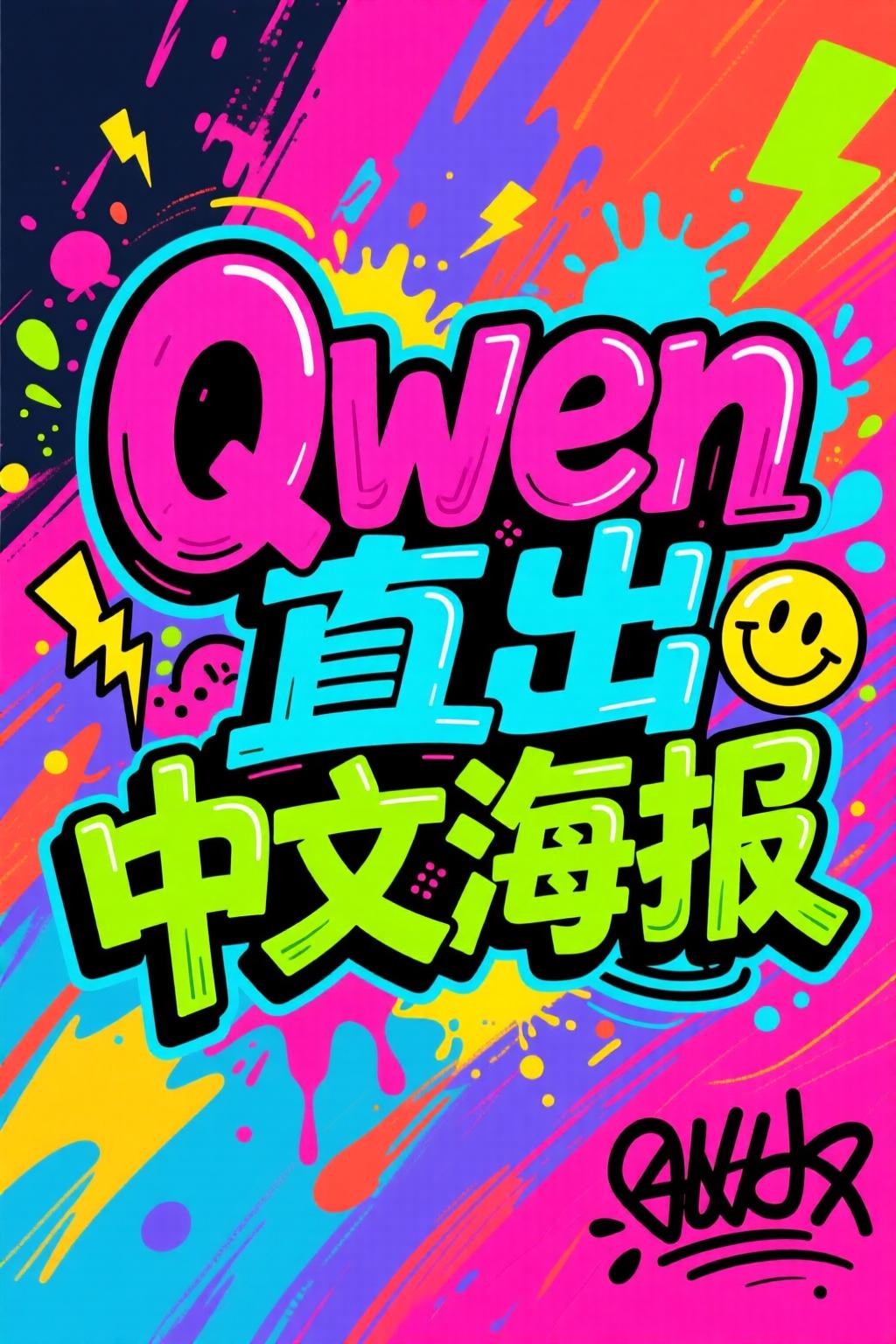 Qwen Image poster generation workflow
