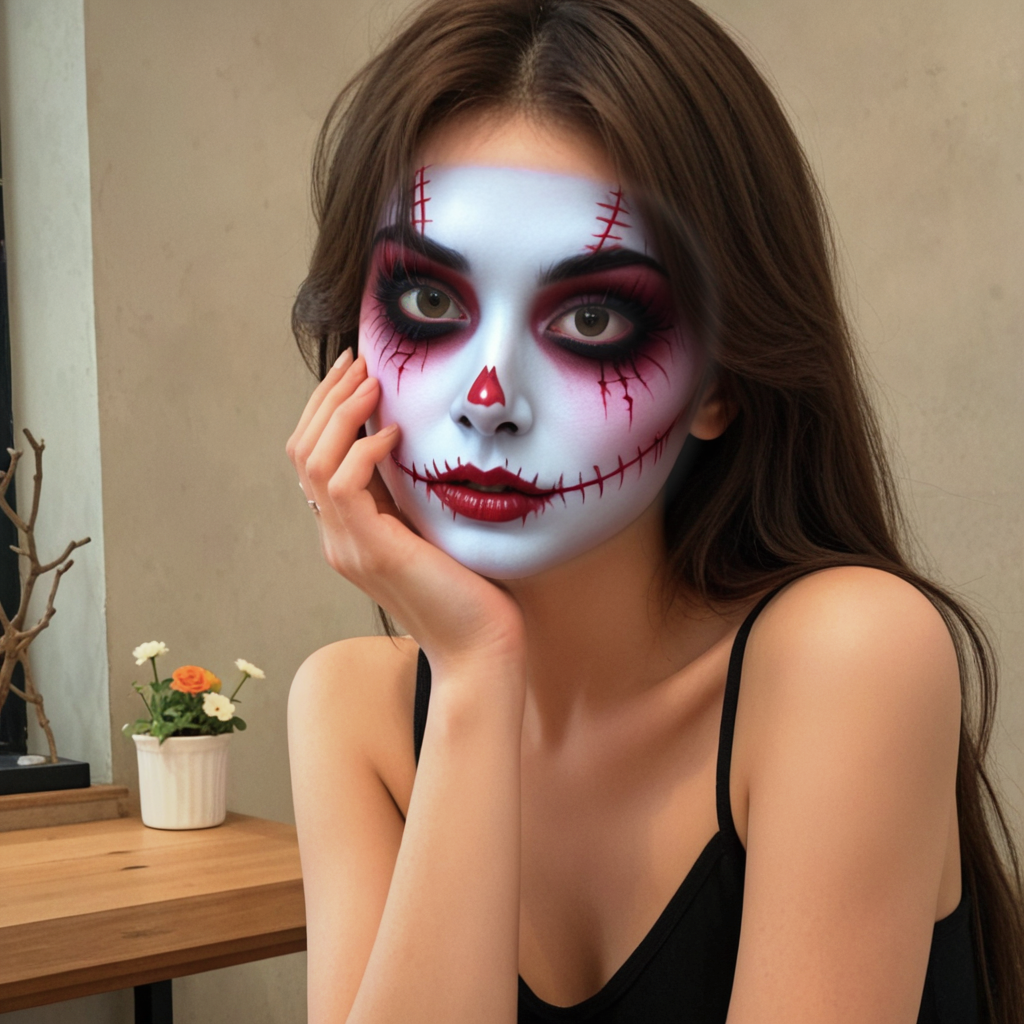 万圣节装扮 Halloween Makeup