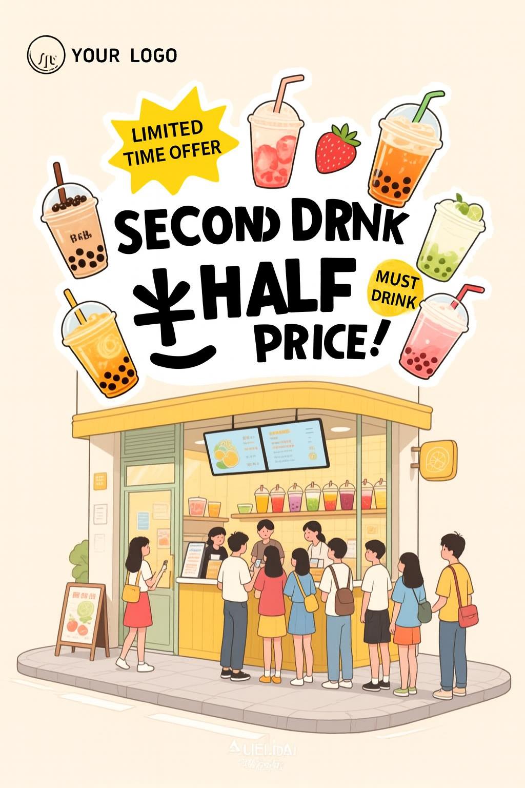 Poster add logo (qwen image)