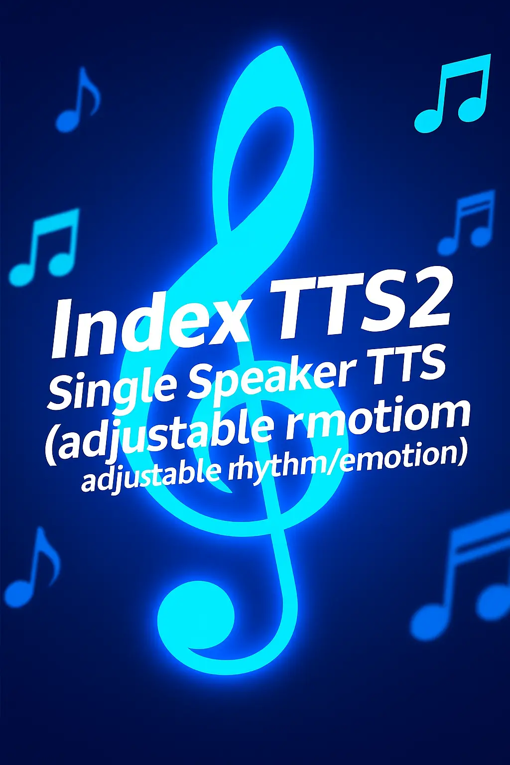 IndexTTS2 Single Voice Cloning (Adjustable Emotion)