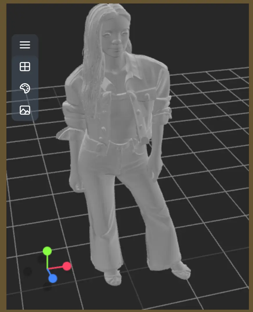 人物图片生成3D白模 trillis2 - RunningHub ComfyUI Workflow