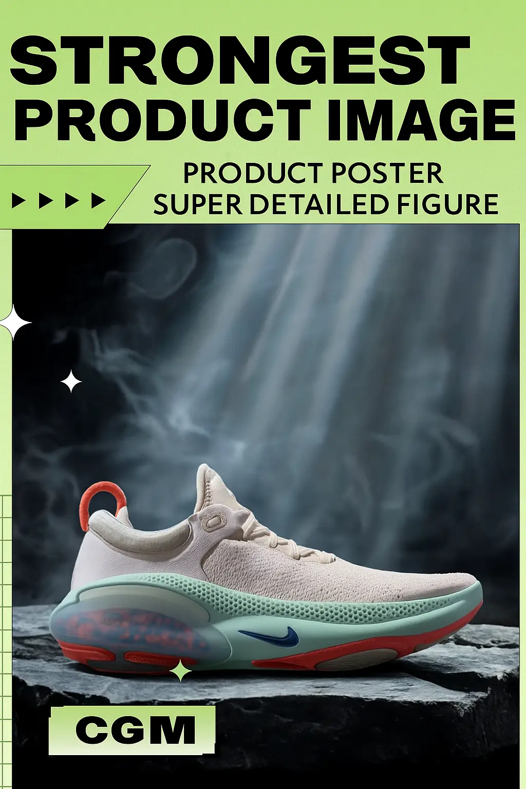 CG Enthusiast The Ultimate Product Poster Light and Shadow Blending Workflow
