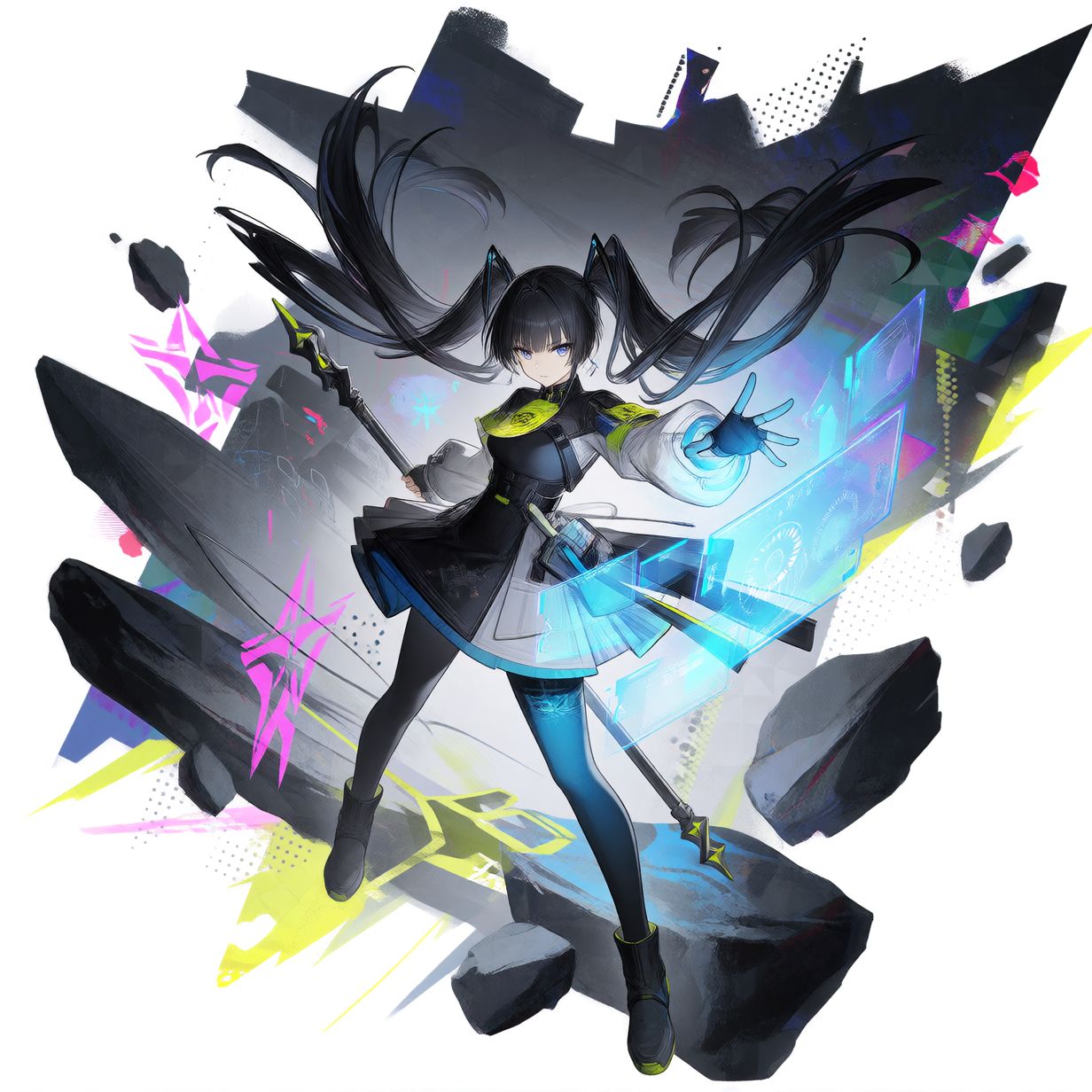 <Krea 2> - 明日方舟:终末地 (Arknights: Endfield) 抽卡立绘风格 LoRA