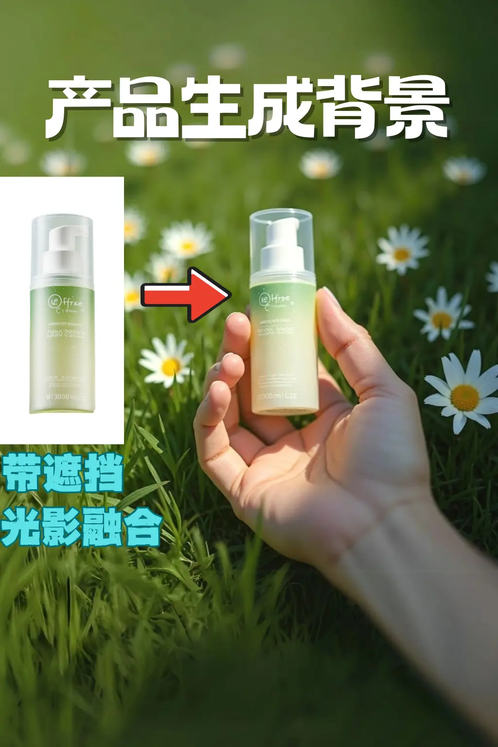 2025」Flux模型生成产品背景图