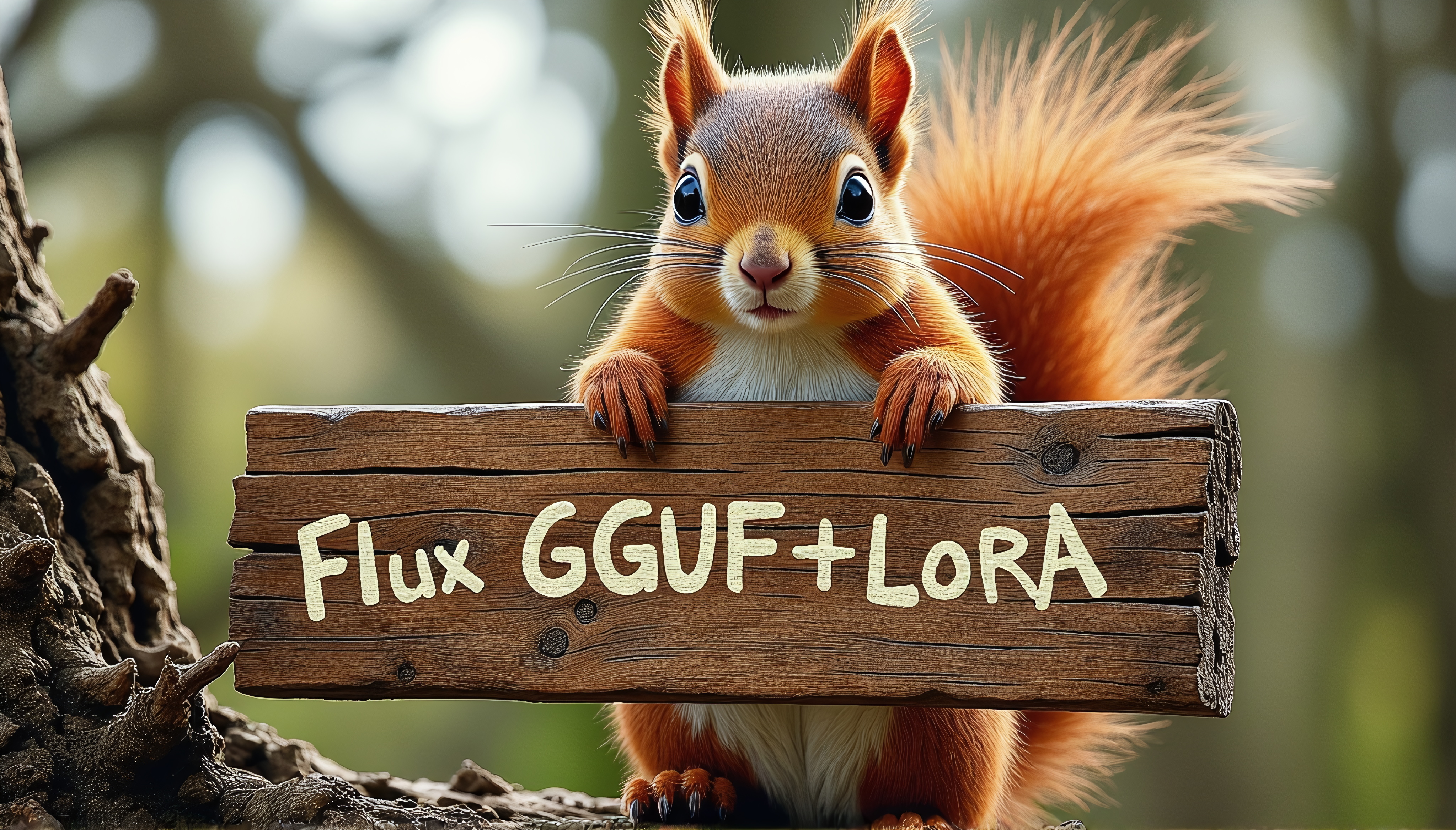 FLUX GGUF+LoRA