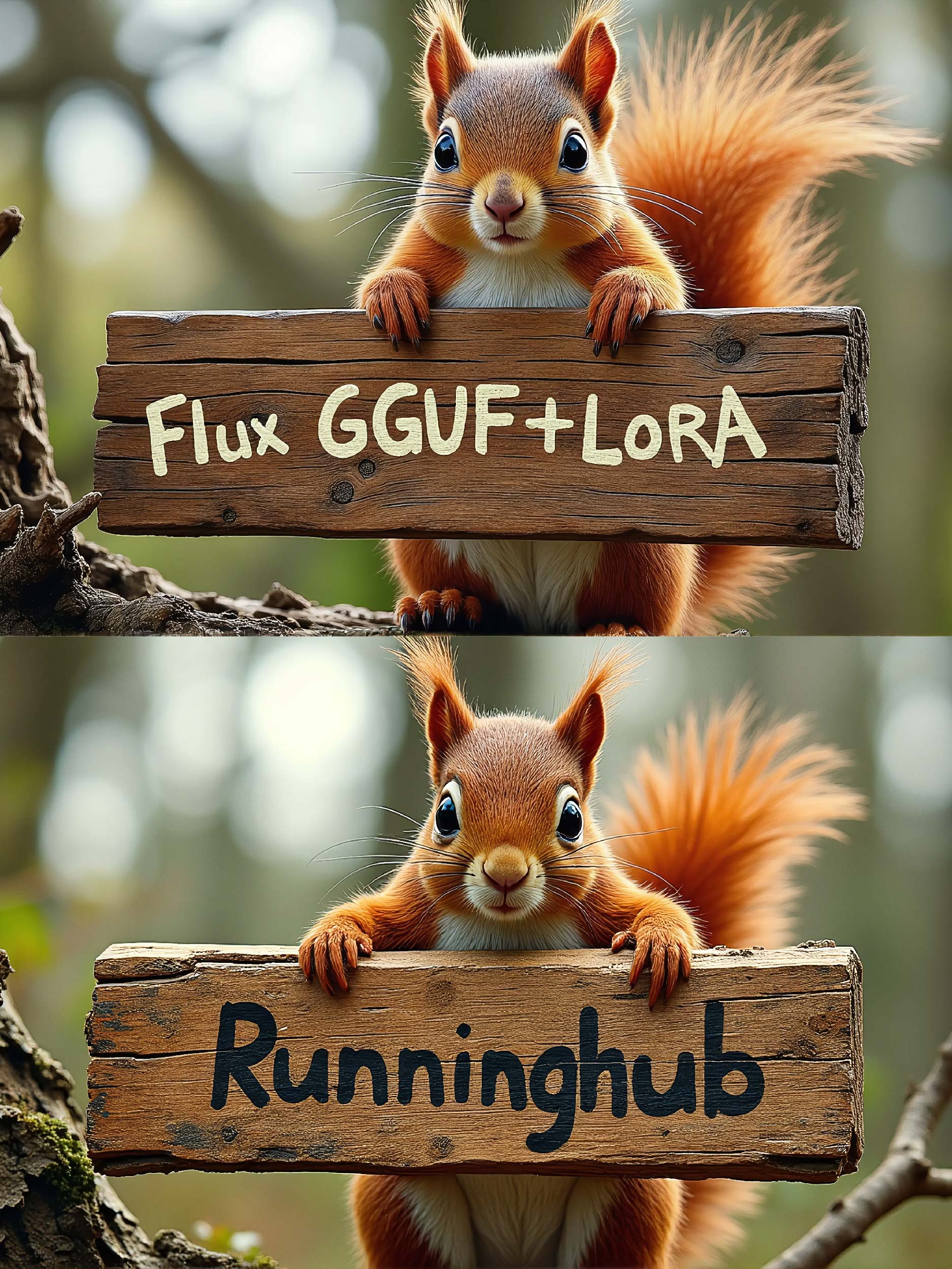 FLUX GGUF+LoRA