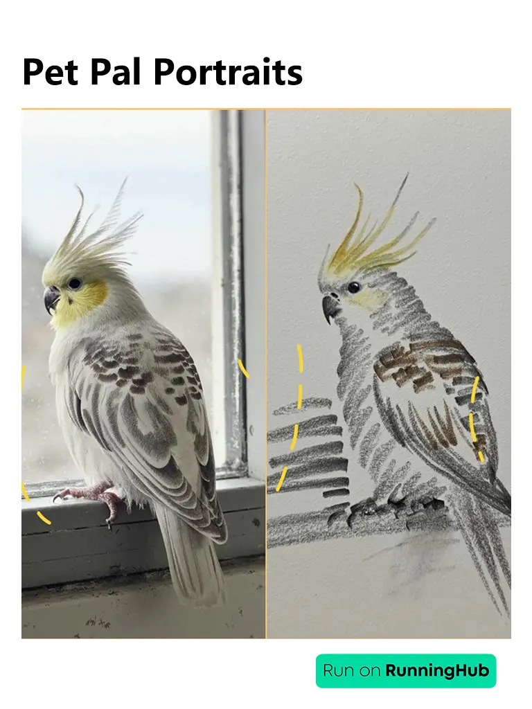 Pet Pal Portraits - 萌宠速写