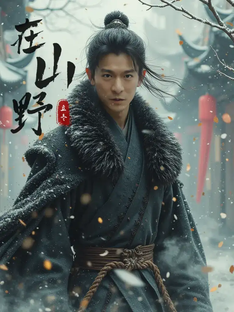 Movie-level martial arts poster