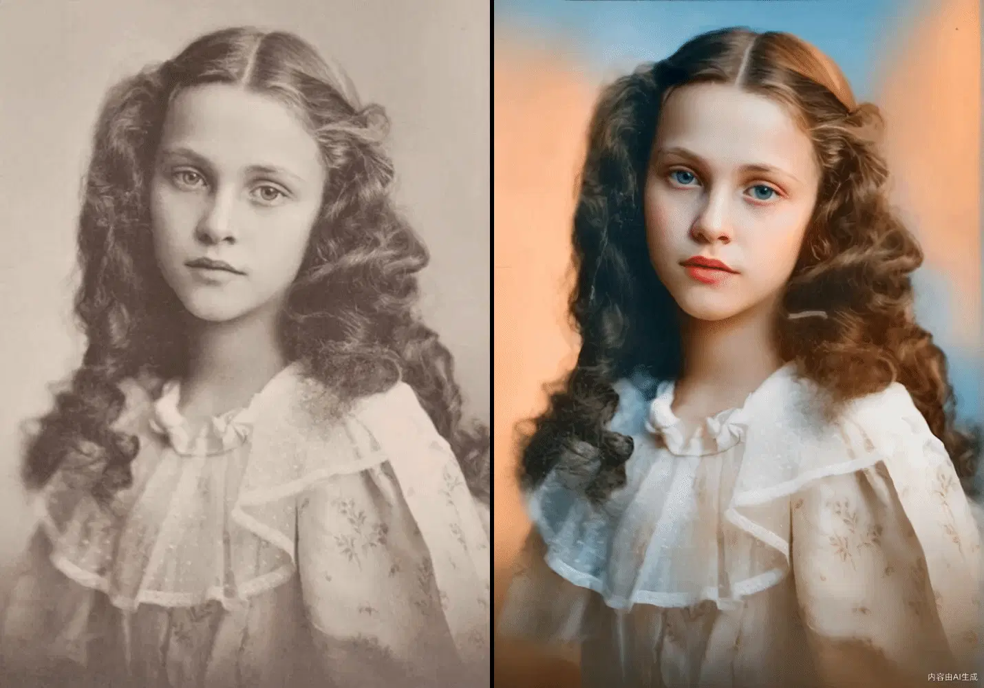 Restoration and Coloring, Activating Old Photo Expressions