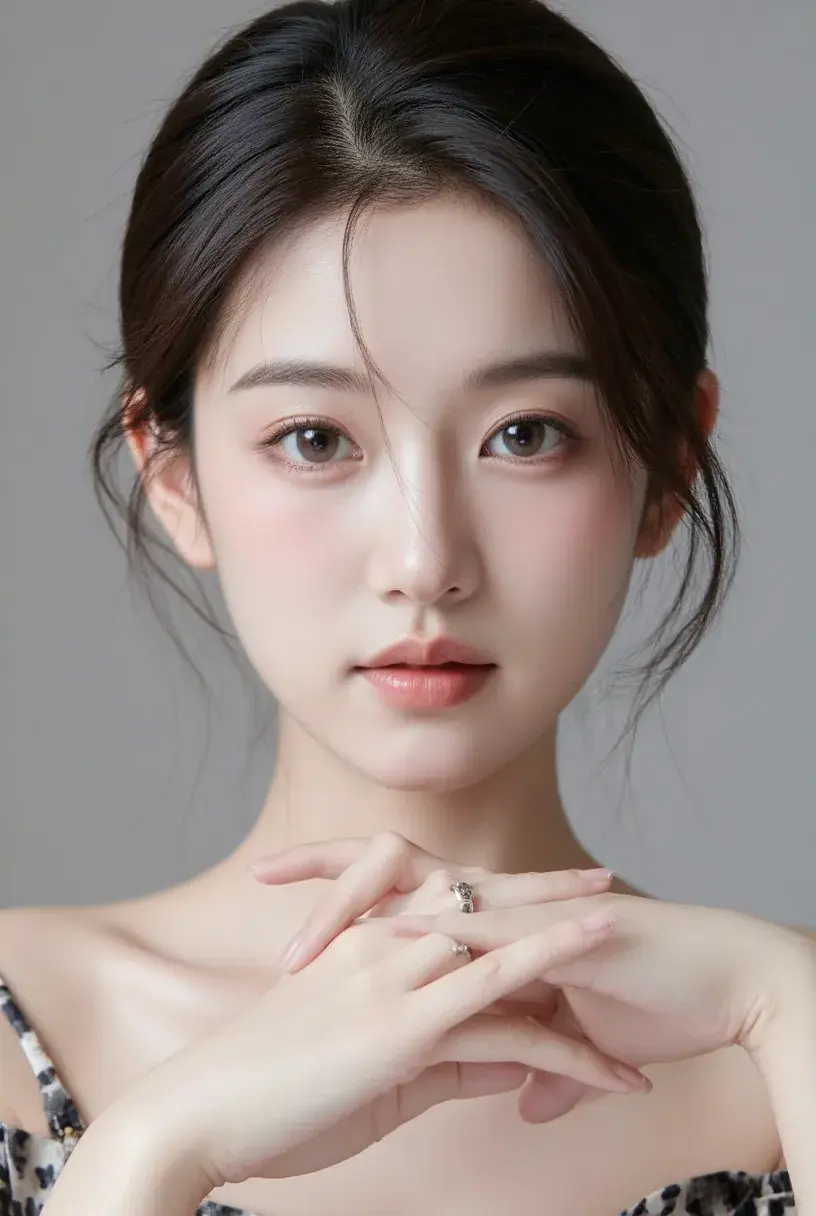 Xiaohongshu popular face model Beauty representative