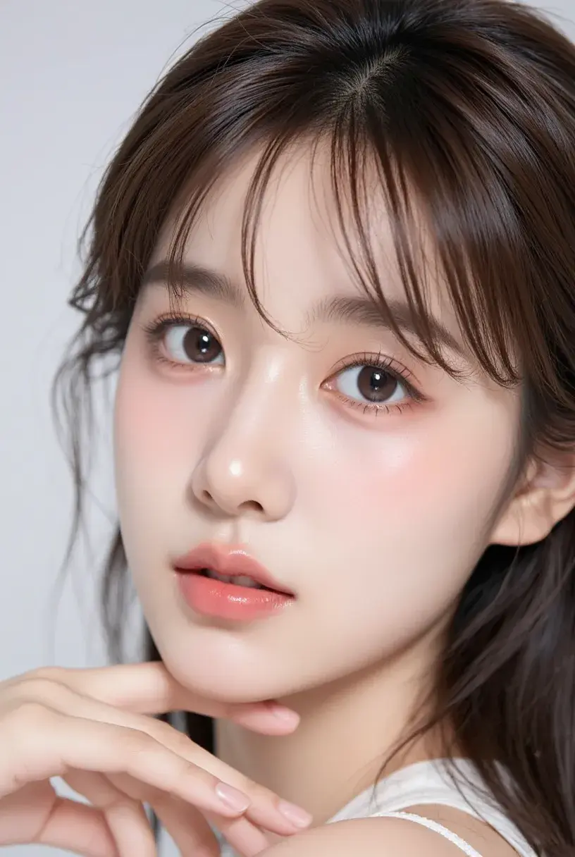 Xiaohongshu popular face model Beauty representative
