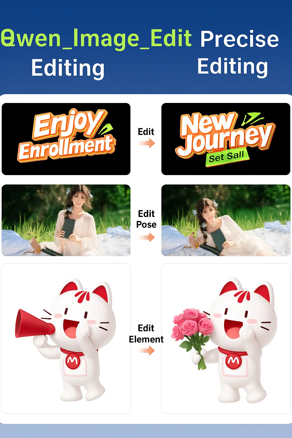 Qwen_Image_Edit Super Editing _ Everything Can Be Modified _ Open Source Deployable