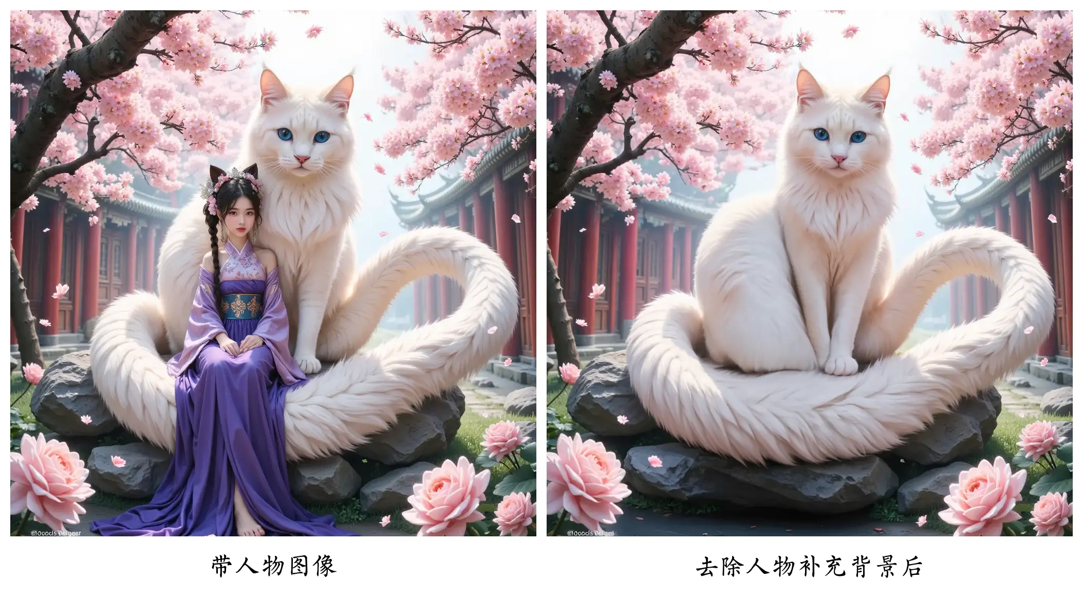 移除人物,补充背景(稳)