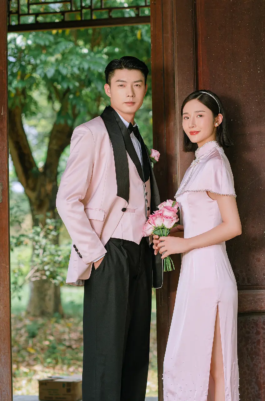 婚纱照、人像照 换背景