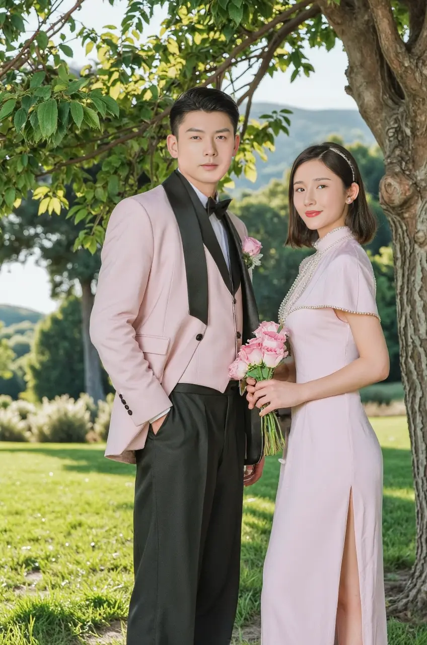 婚纱照、人像照 换背景