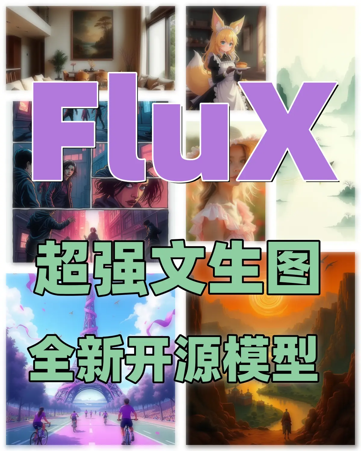 Flux文生图工作流