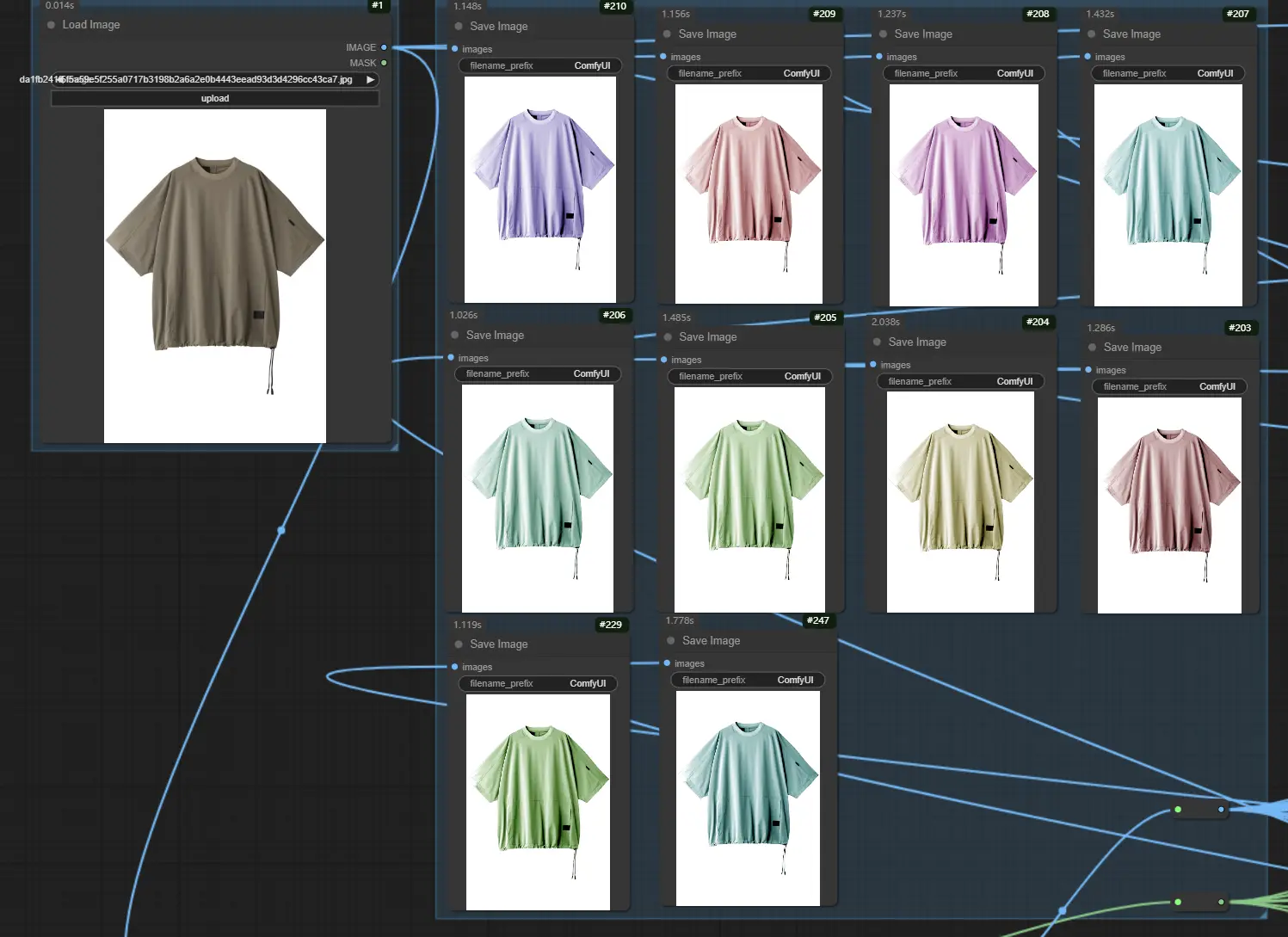 Arbitrarily replace clothing color