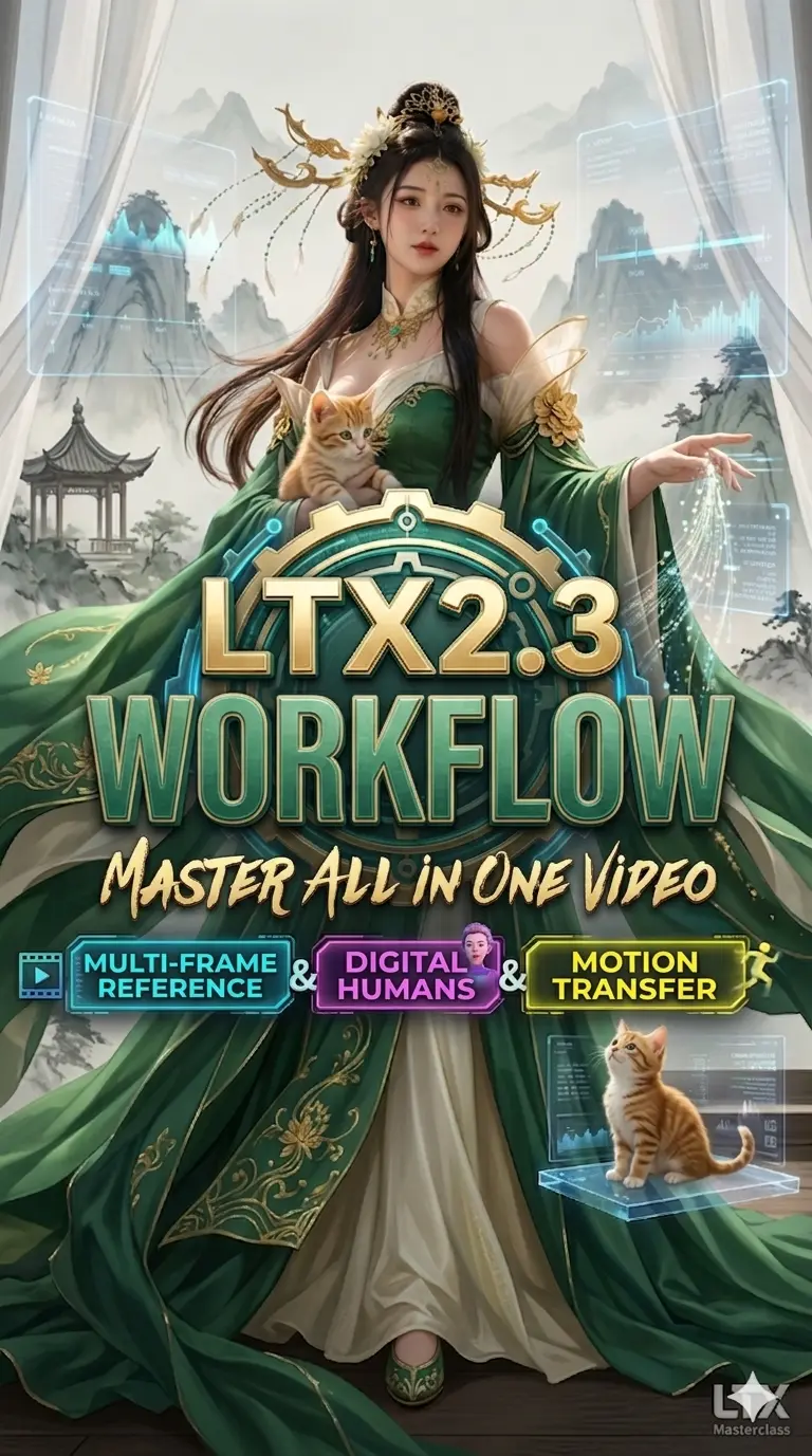 LTX2.3 Dual Image First and Last Frame Reference