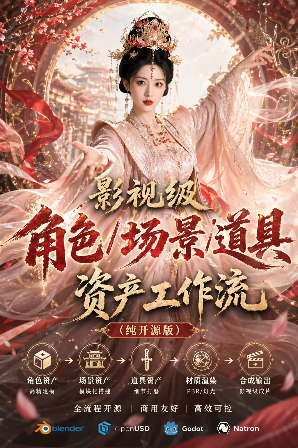 影视级道具资产工作流(开源版)