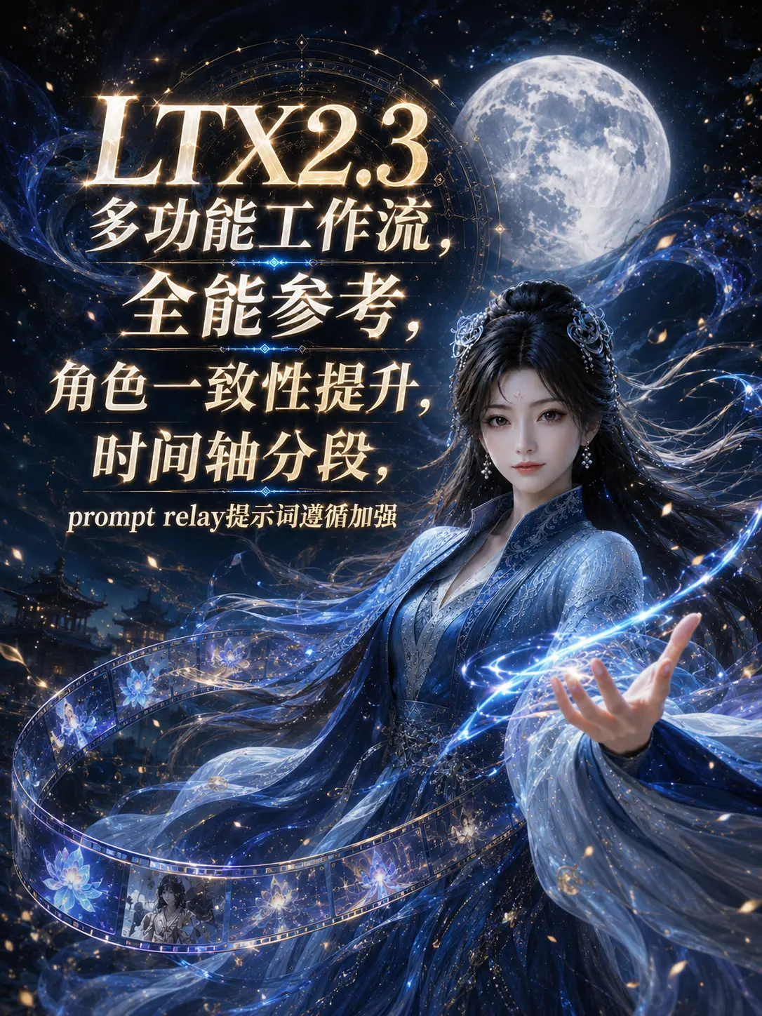 LTX2.3 时间轴+全能参考多功能工作流