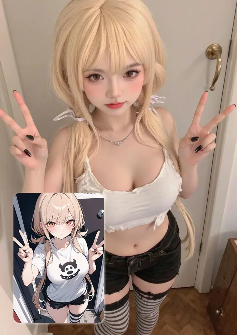 超棒的!动漫转绘真人风格V3!