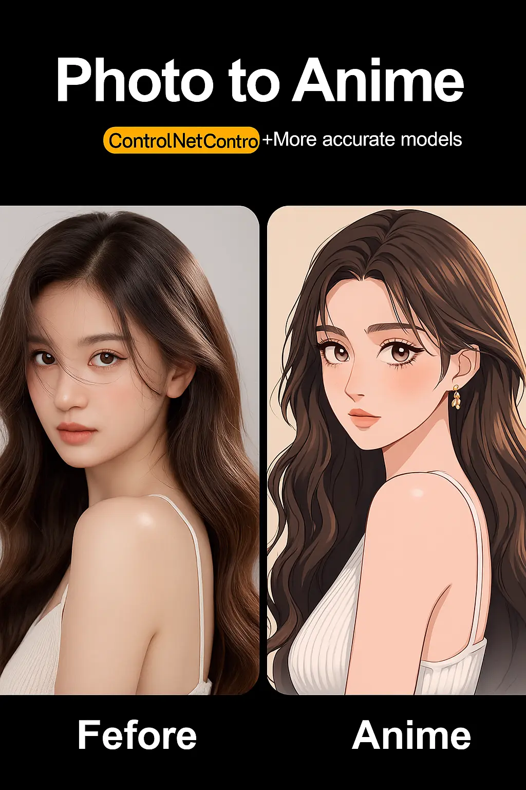 Amazing Real-to-Anime Style Transformation Artwork V3