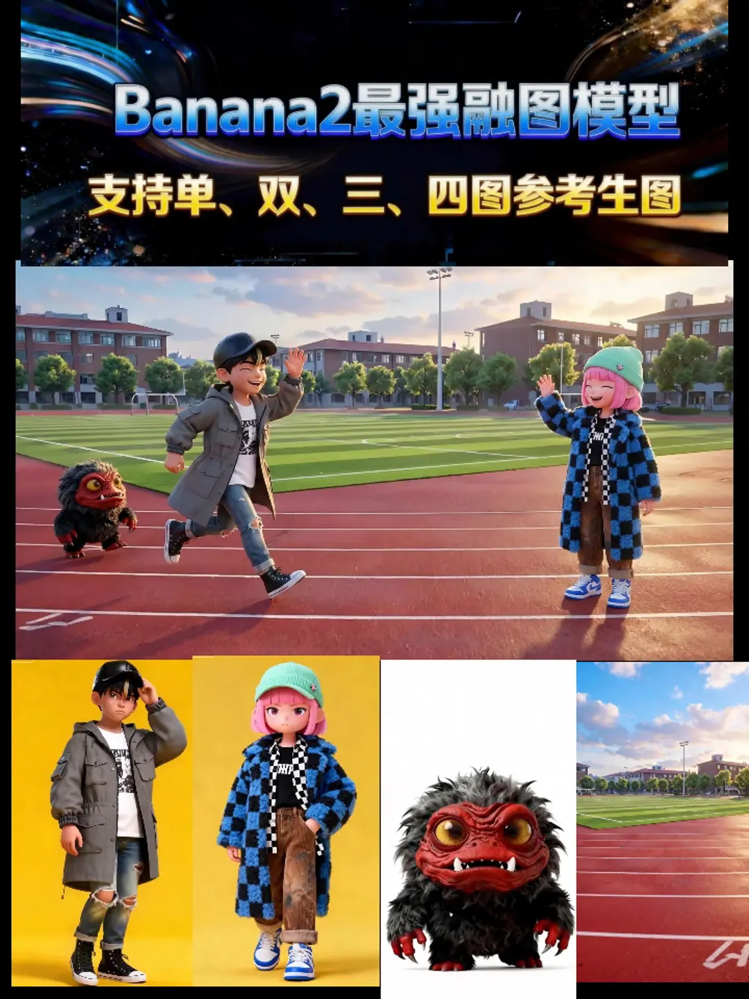 全能图片V12 最强融图模型/支持文生图/多图生图