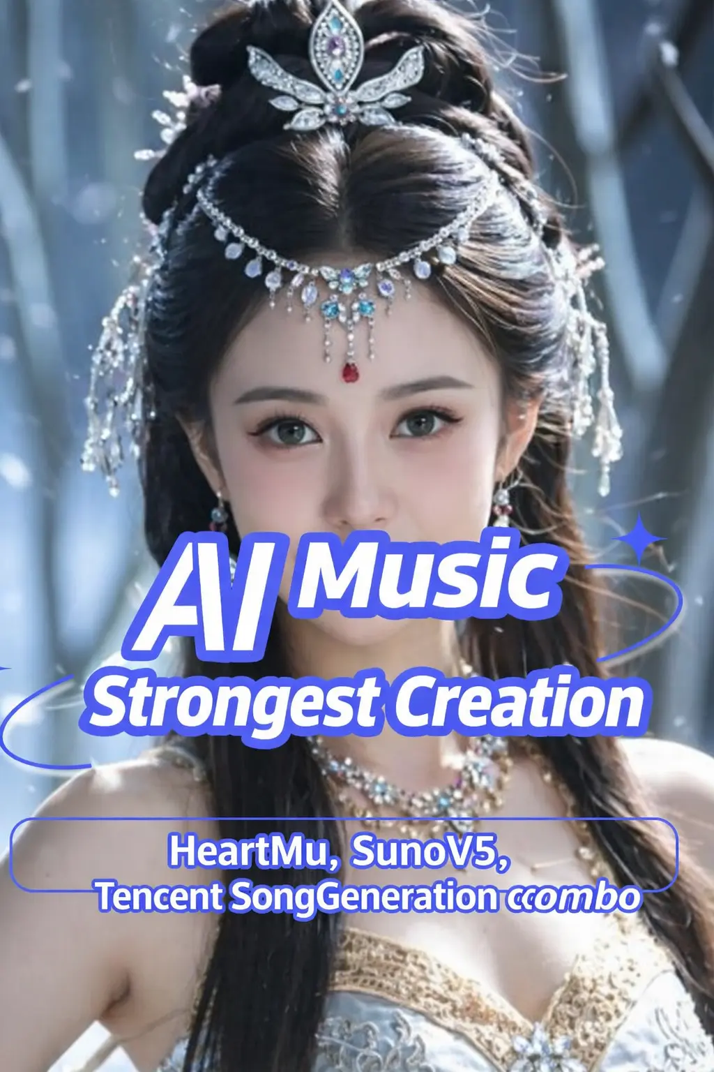 HeartMu, SunoV5, Tencent SongGeneration three-in-one semi-automatic AI music ultimate creation