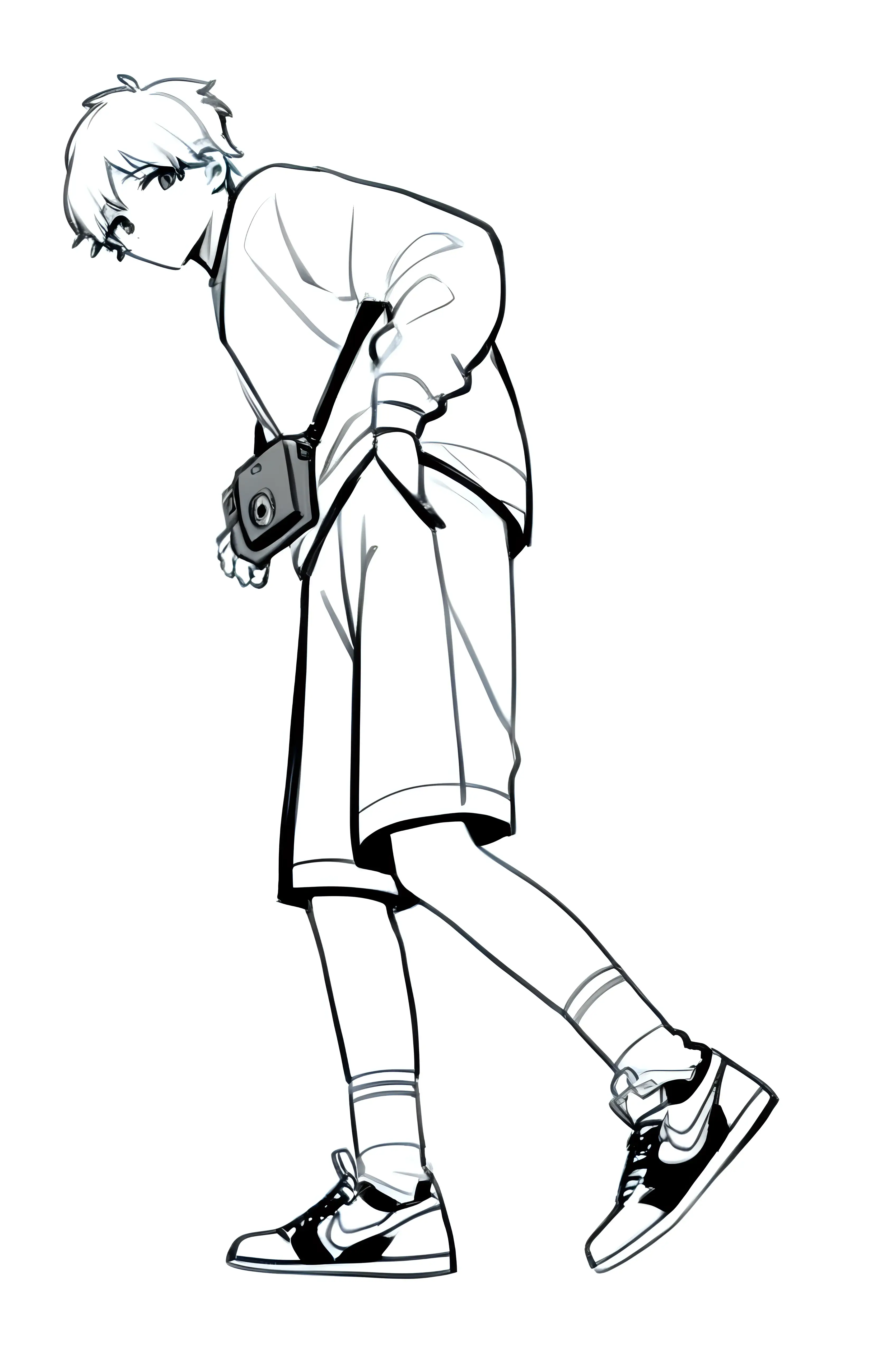 Stick drawing style