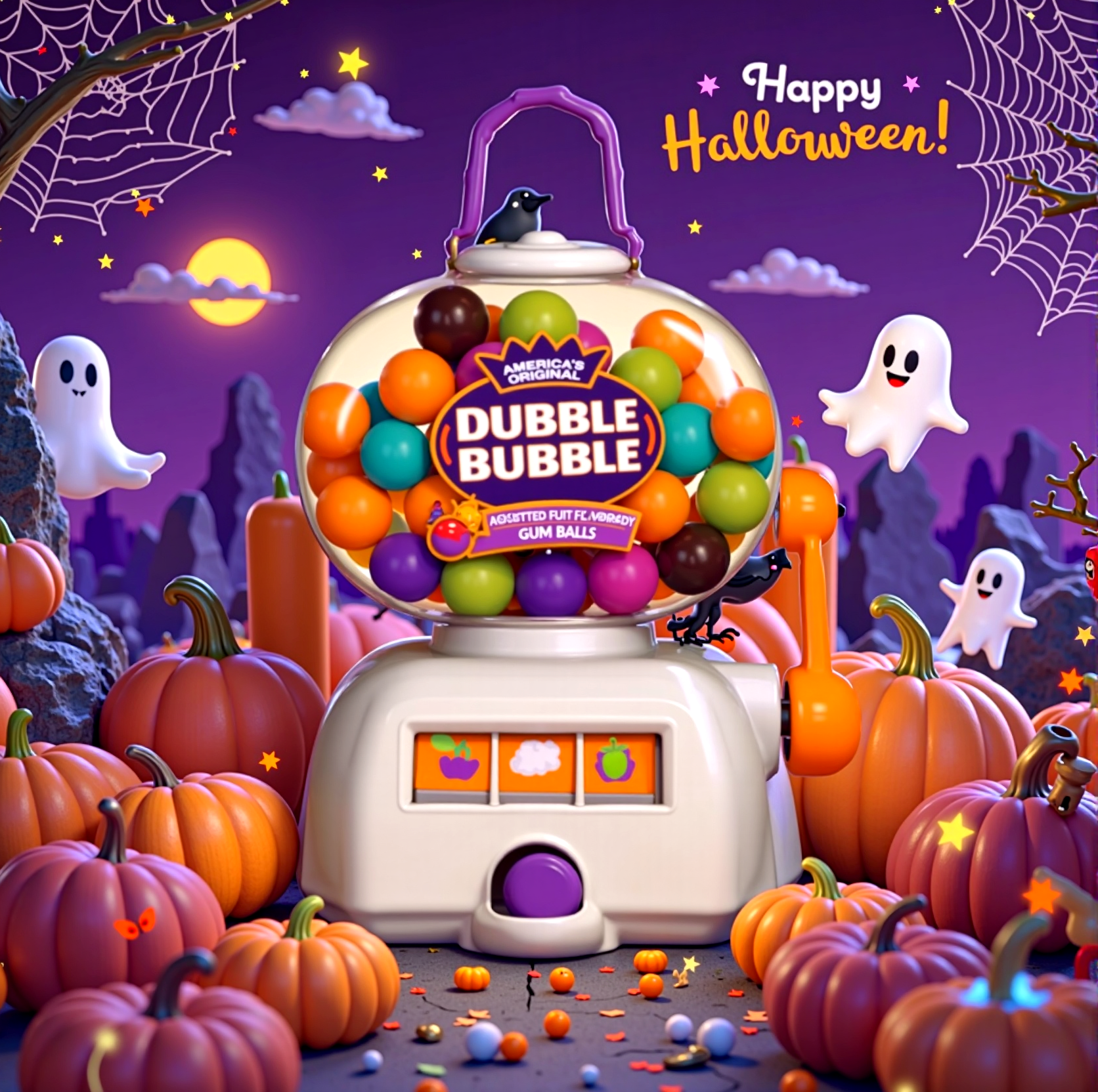 Product packaging and background change - Hallowee