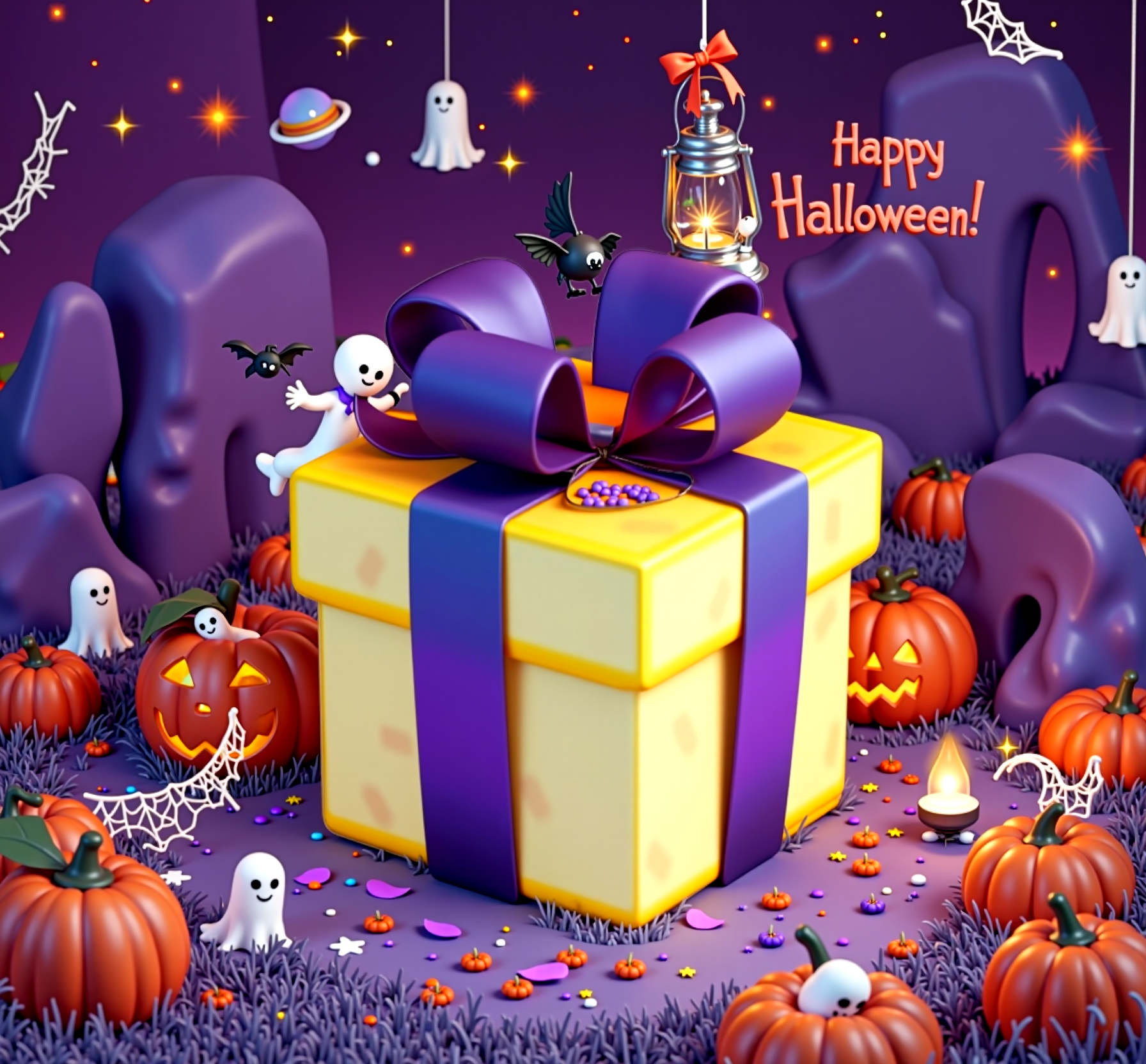 Product packaging and background change - Hallowee